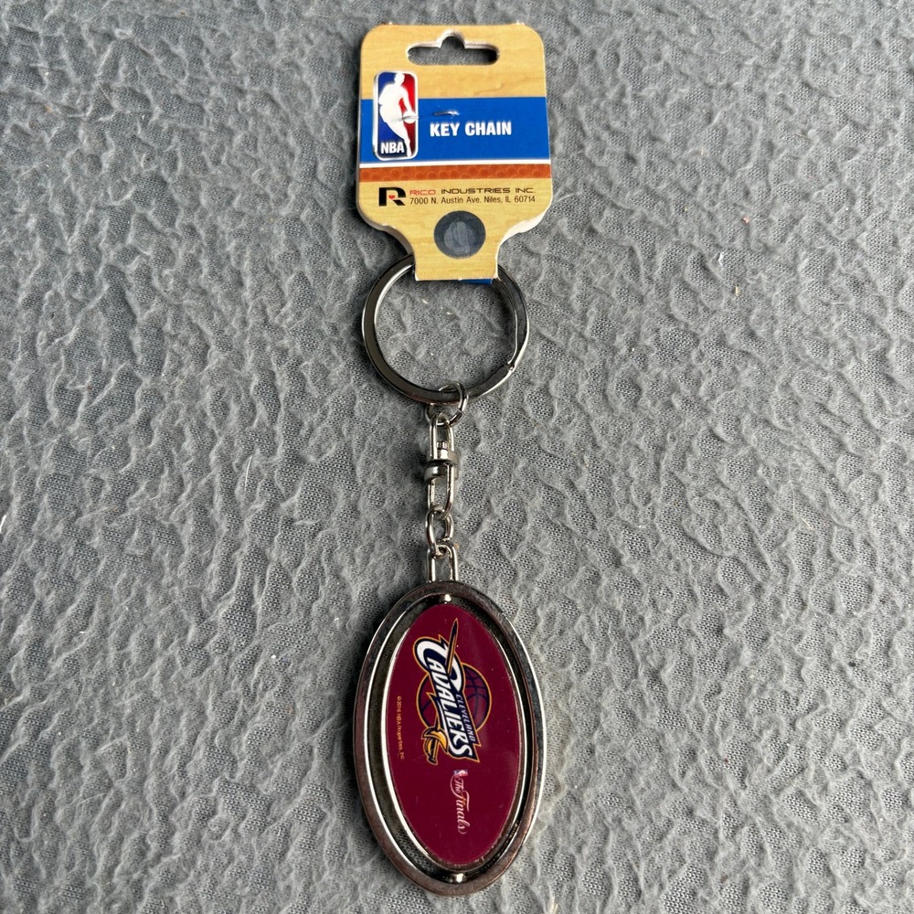 NBA Cleveland Cavaliers 2016 Champions Spinning Keychain Rico MKS730WC16